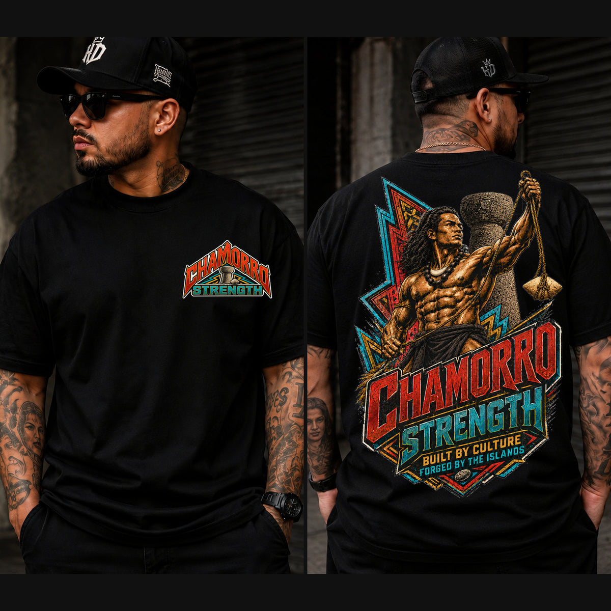 CHAMORRO ISLAND STRENGTH TEE