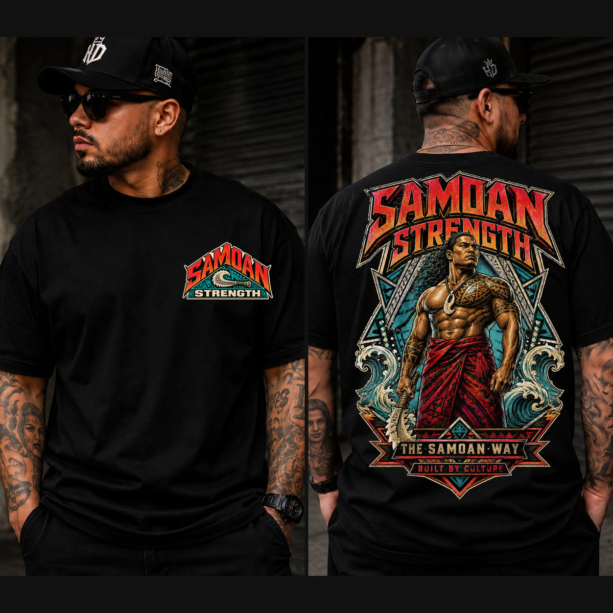 SAMOAN ISLAND STRENGTH TEE