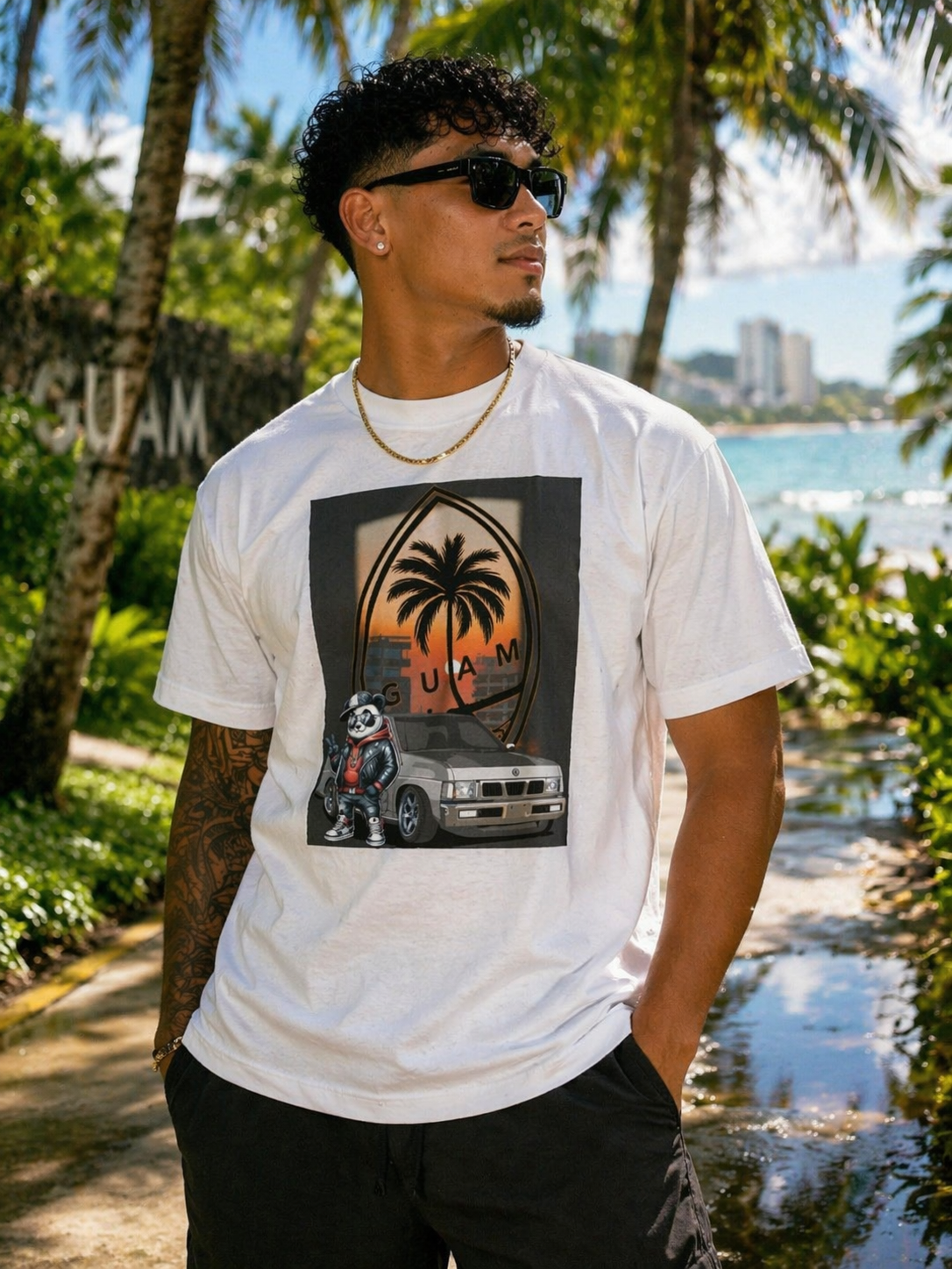 GUAM STREET LEGEND – Panda Hardbody Tee