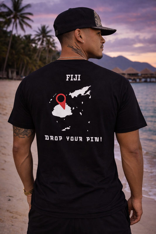Pacific Island Natives — DROP YOUR PIN Tee