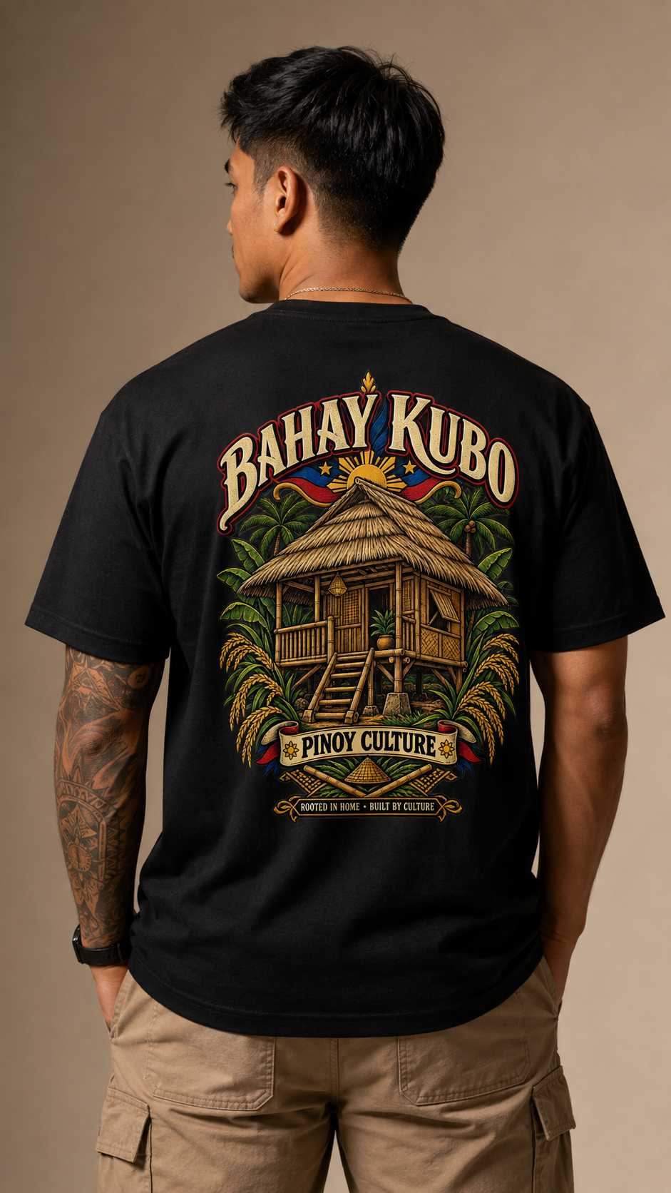 Bahay Kubo Pinoy Culture Tee