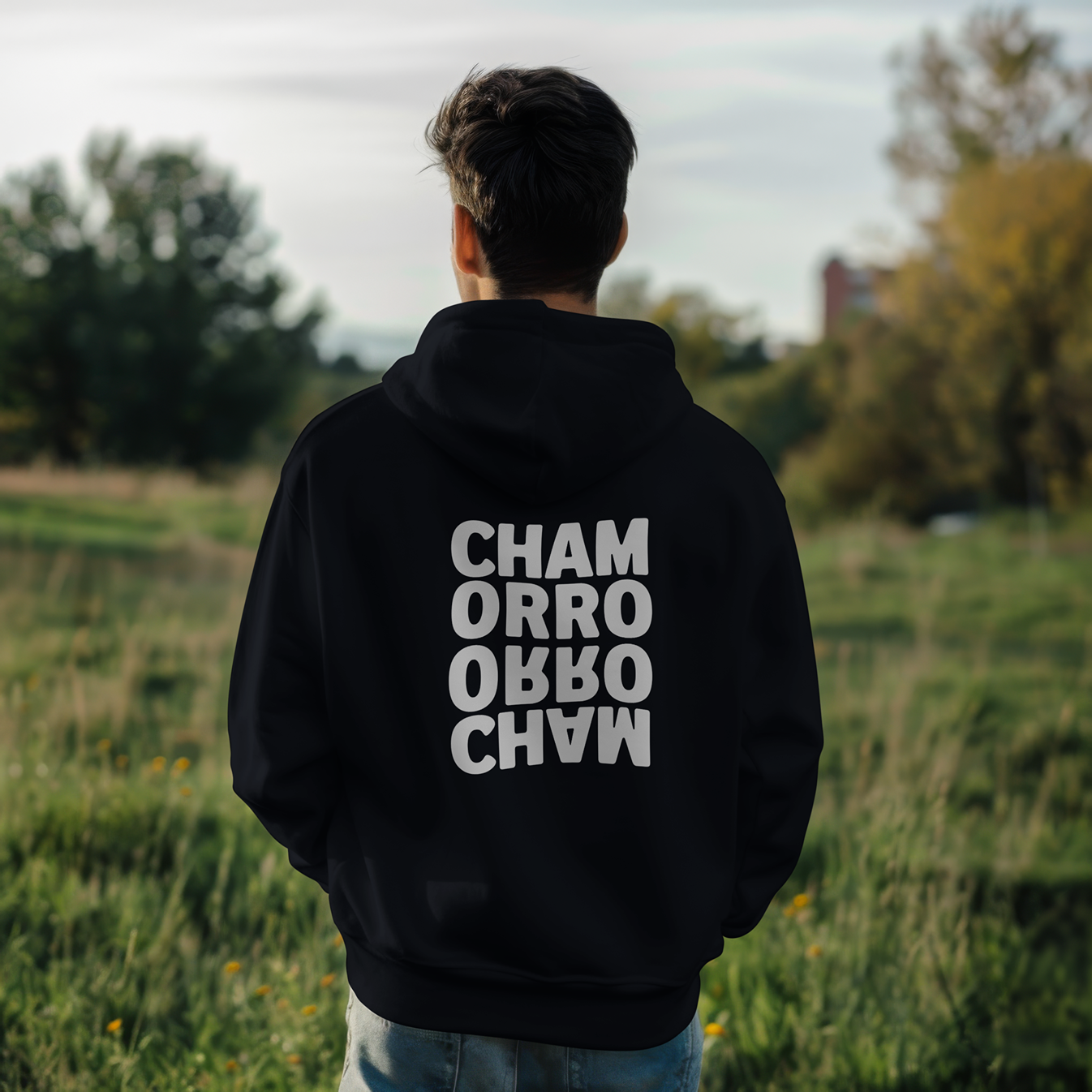 Chamorro Strength Hoodie – “Latte Stone Fist” Edition