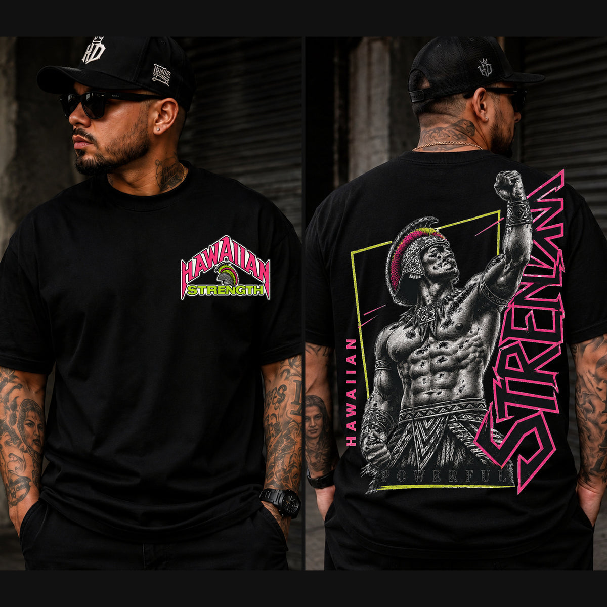 HAWAIIN ISLAND STRENGTH TEE