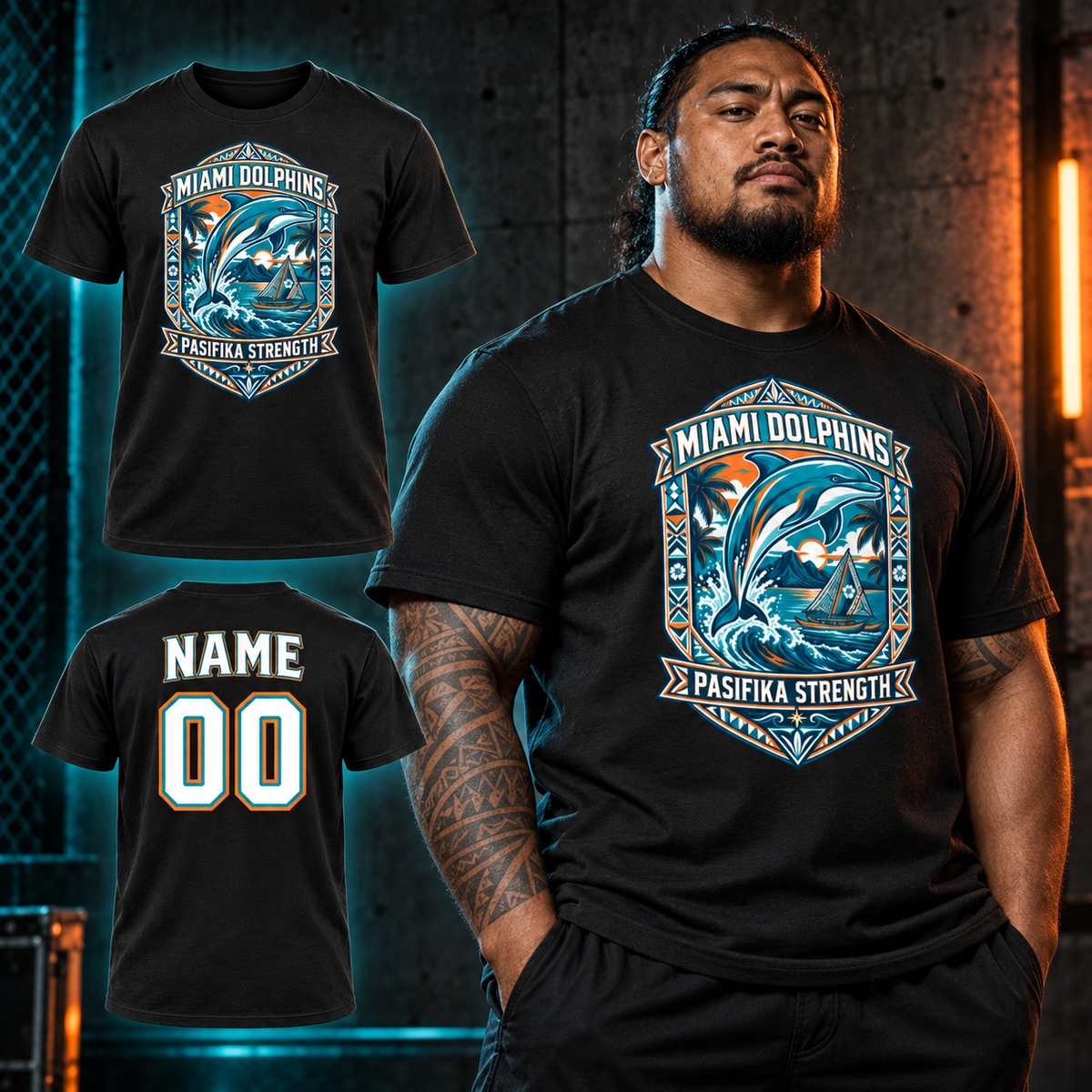 PASIFIKA STRENGTH — ONE PASIFIKA NFL TEE