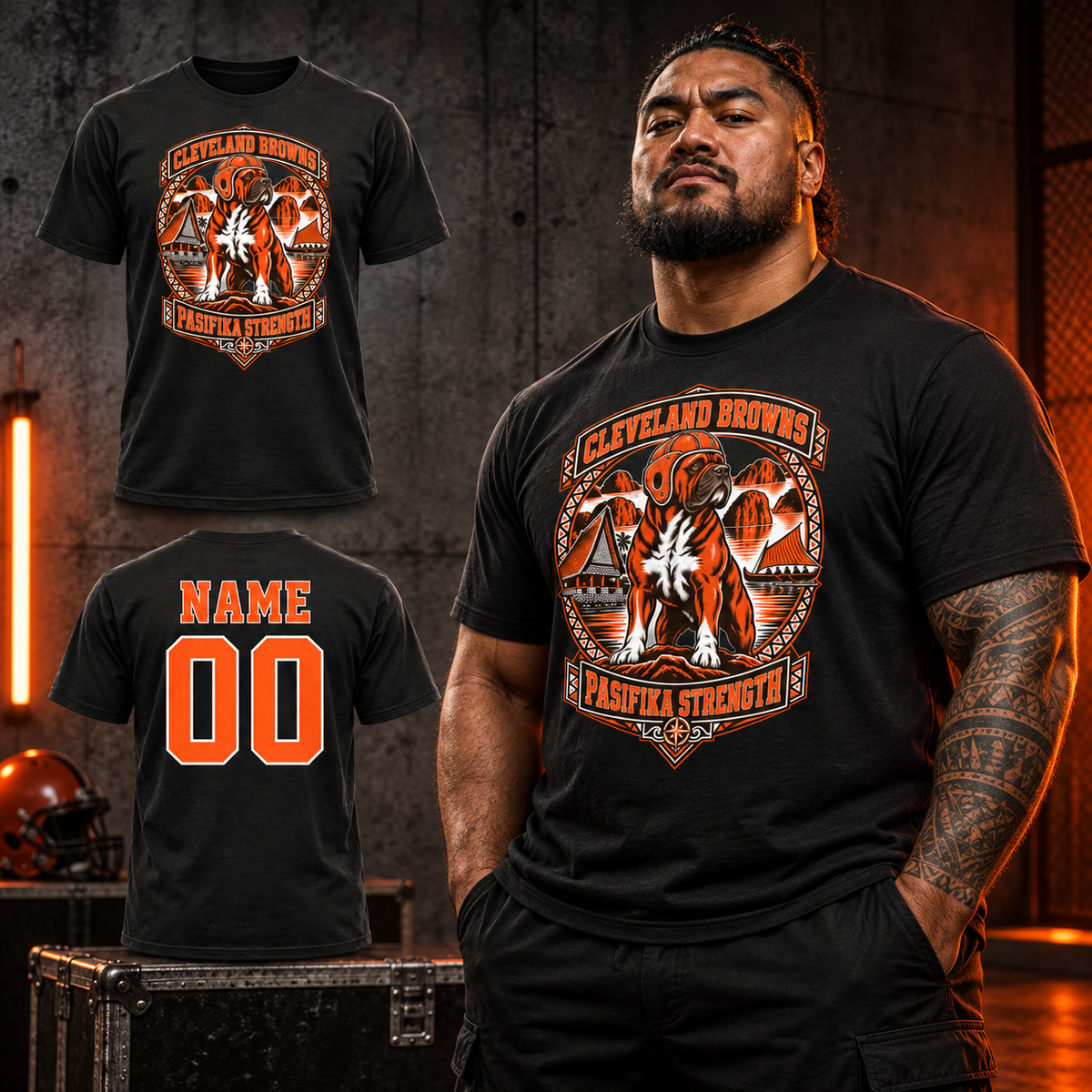 PASIFIKA STRENGTH — ONE PASIFIKA NFL TEE
