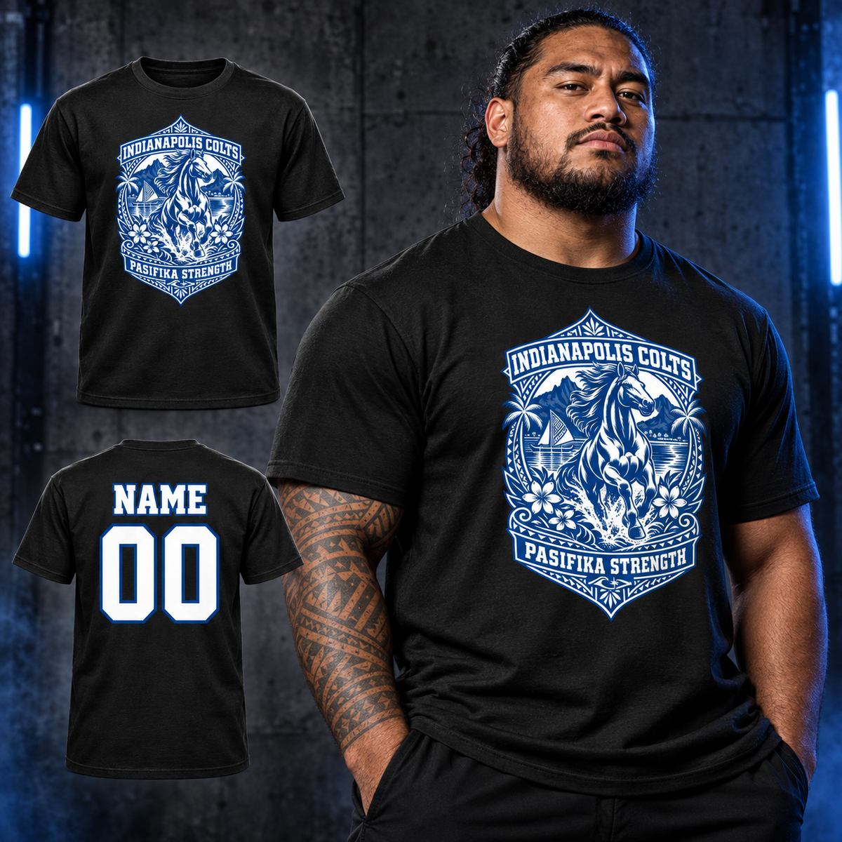 PASIFIKA STRENGTH — ONE PASIFIKA NFL TEE
