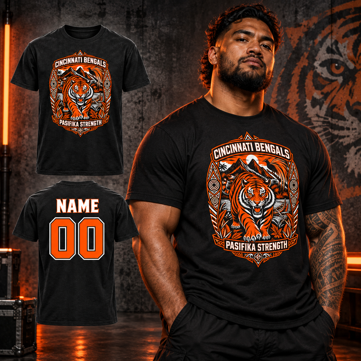 PASIFIKA STRENGTH — ONE PASIFIKA NFL TEE