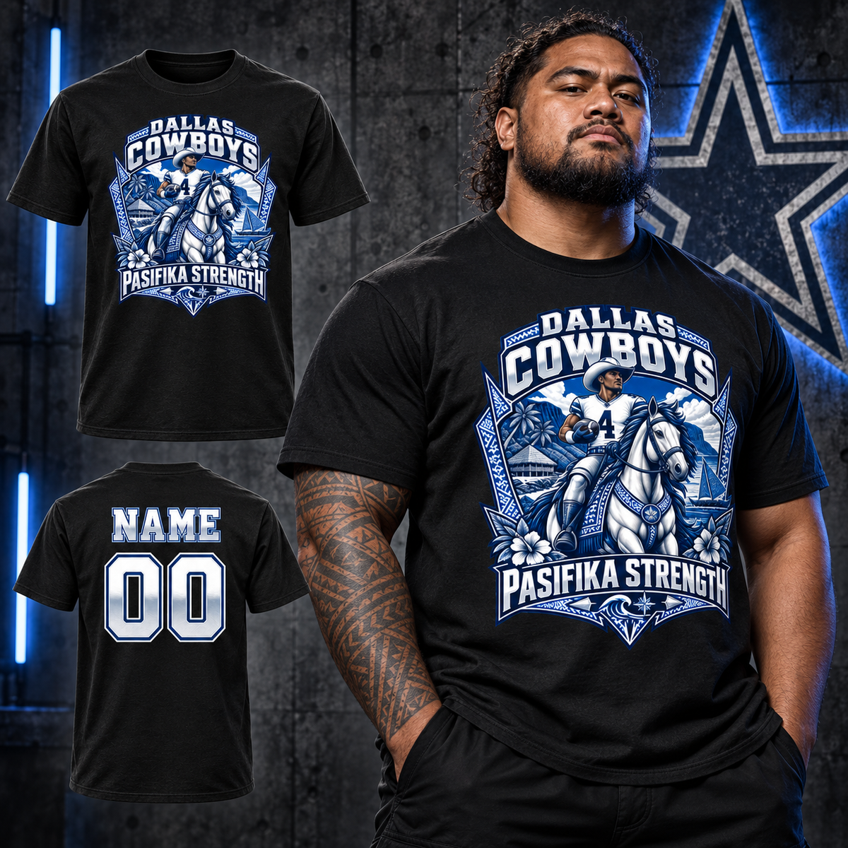 PASIFIKA STRENGTH — ONE PASIFIKA NFL TEE