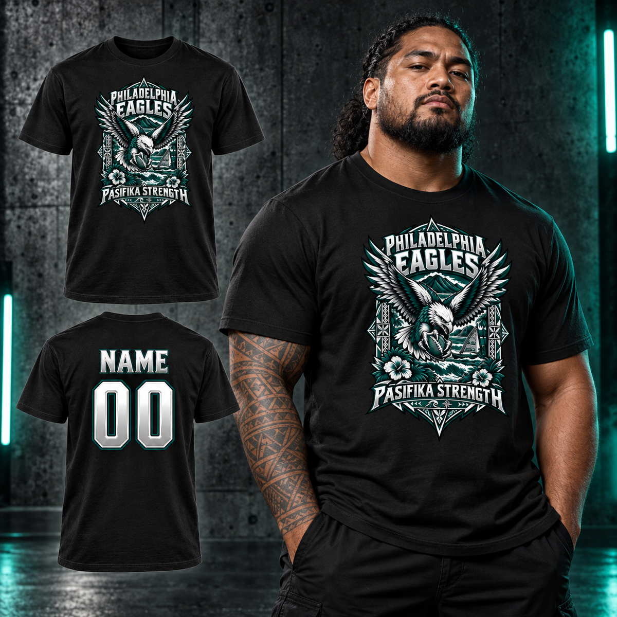 PASIFIKA STRENGTH — ONE PASIFIKA NFL TEE
