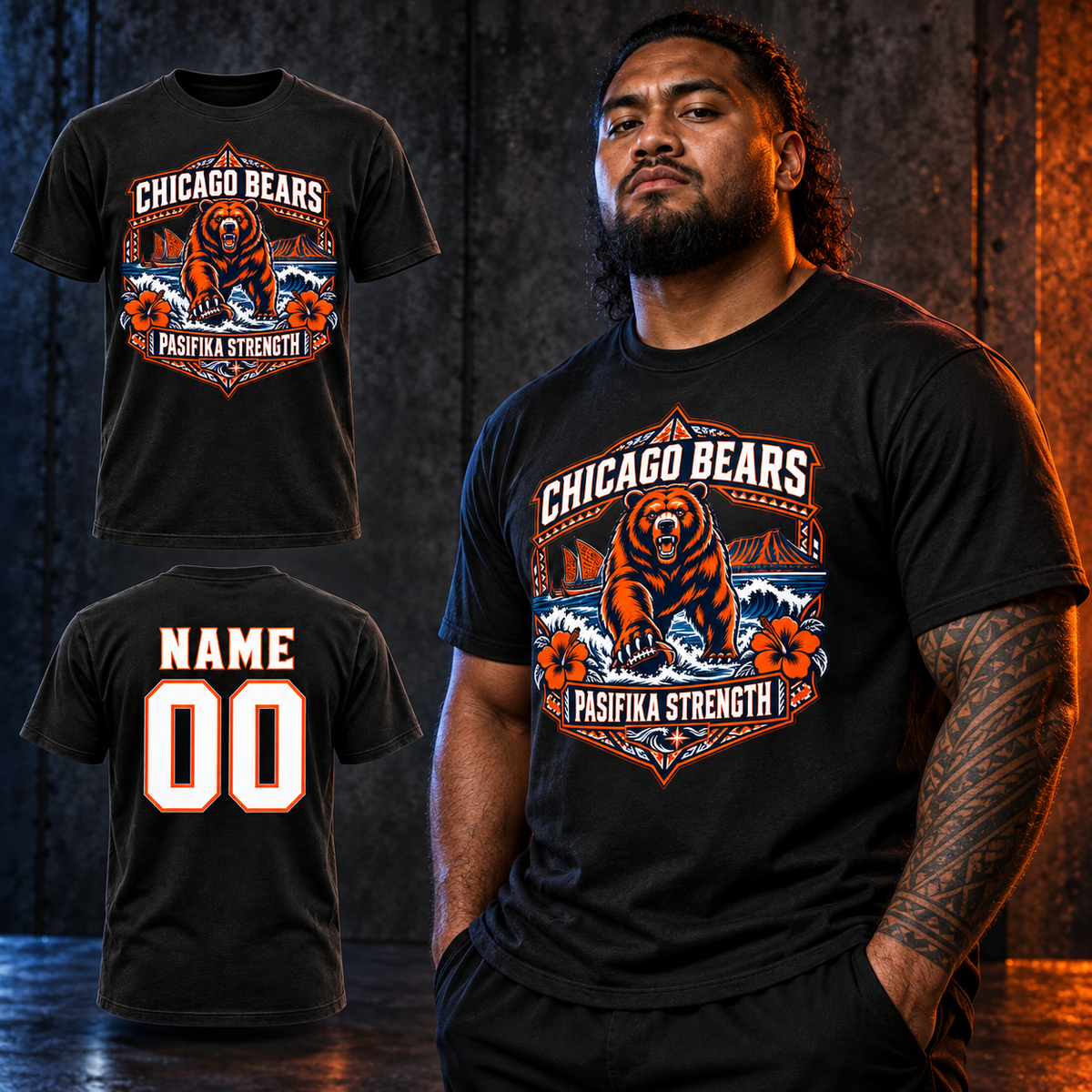 PASIFIKA STRENGTH — ONE PASIFIKA NFL TEE