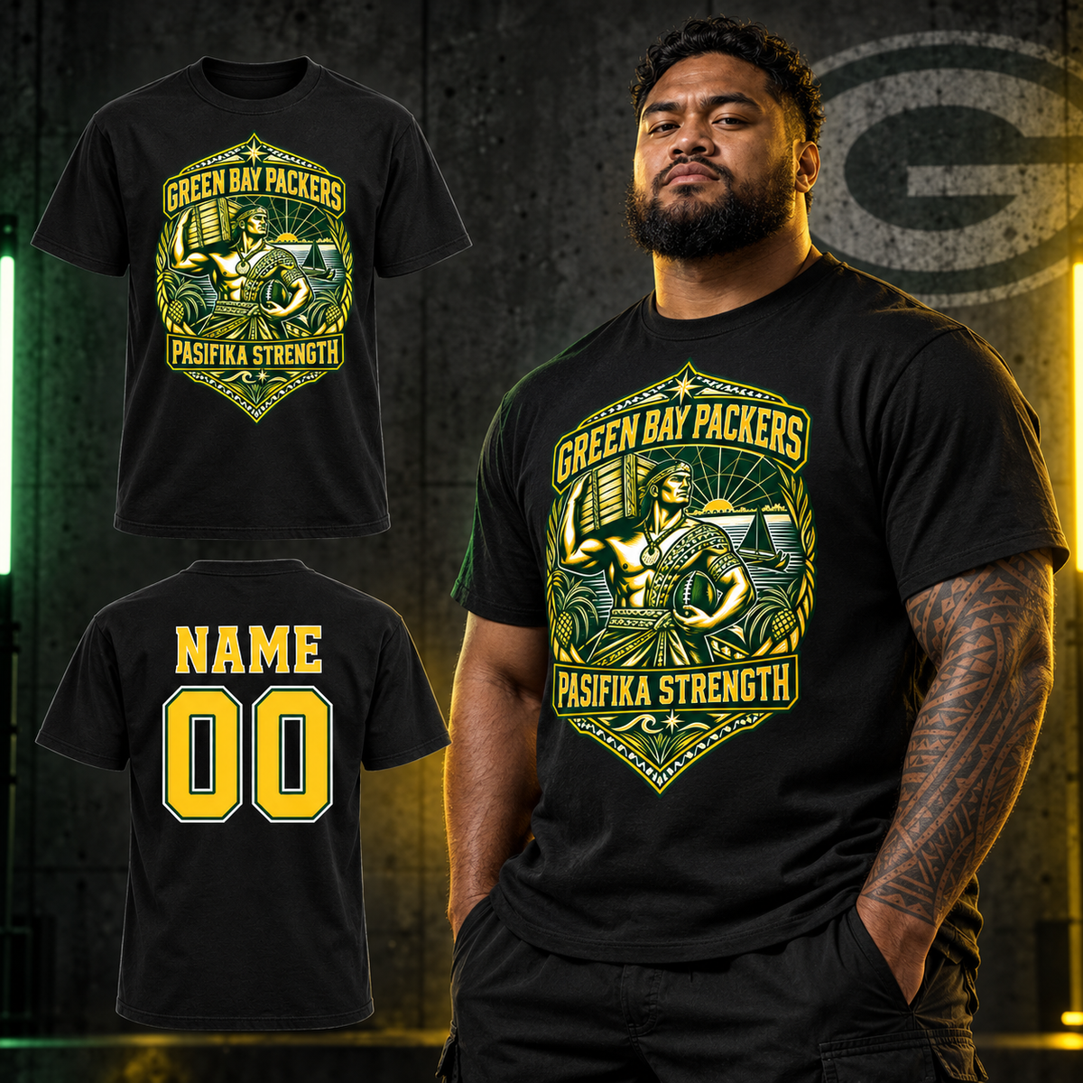 PASIFIKA STRENGTH — ONE PASIFIKA NFL TEE