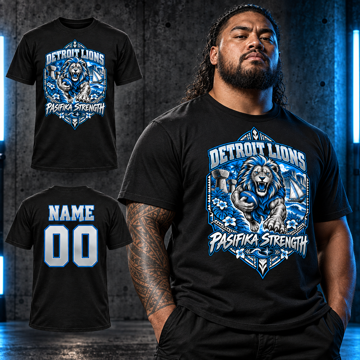 PASIFIKA STRENGTH — ONE PASIFIKA NFL TEE