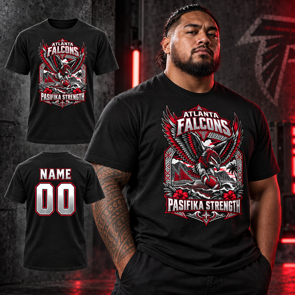 PASIFIKA STRENGTH — ONE PASIFIKA NFL TEE