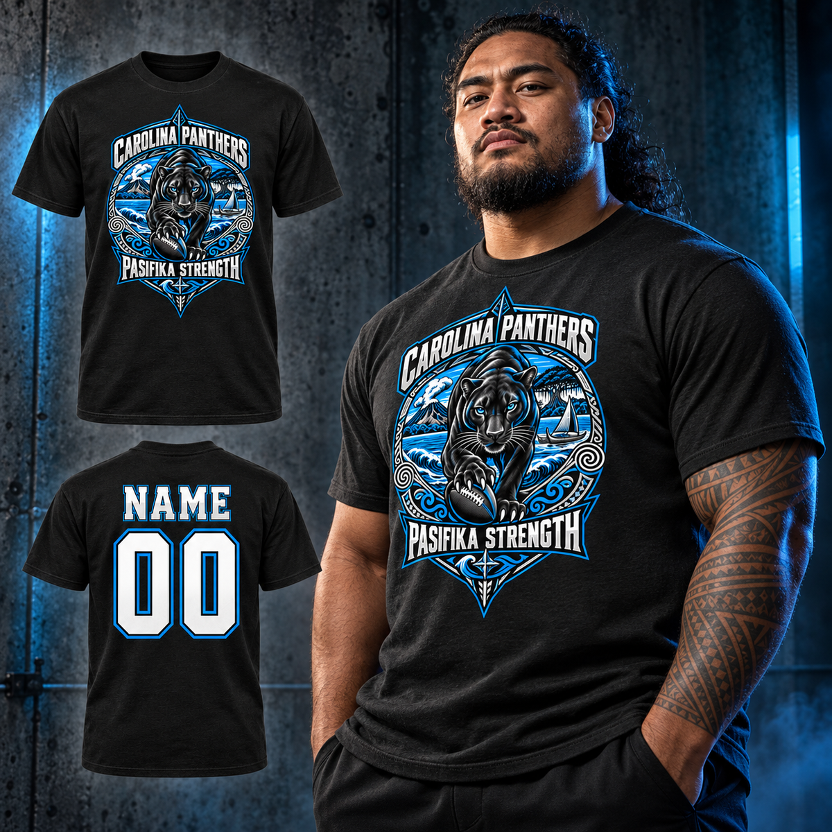 PASIFIKA STRENGTH — ONE PASIFIKA NFL TEE