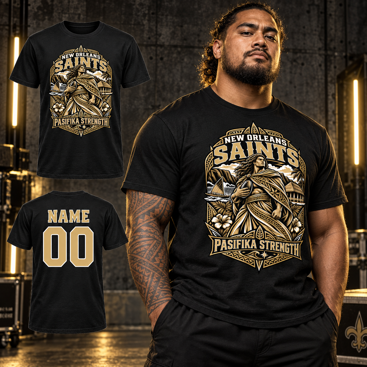 PASIFIKA STRENGTH — ONE PASIFIKA NFL TEE
