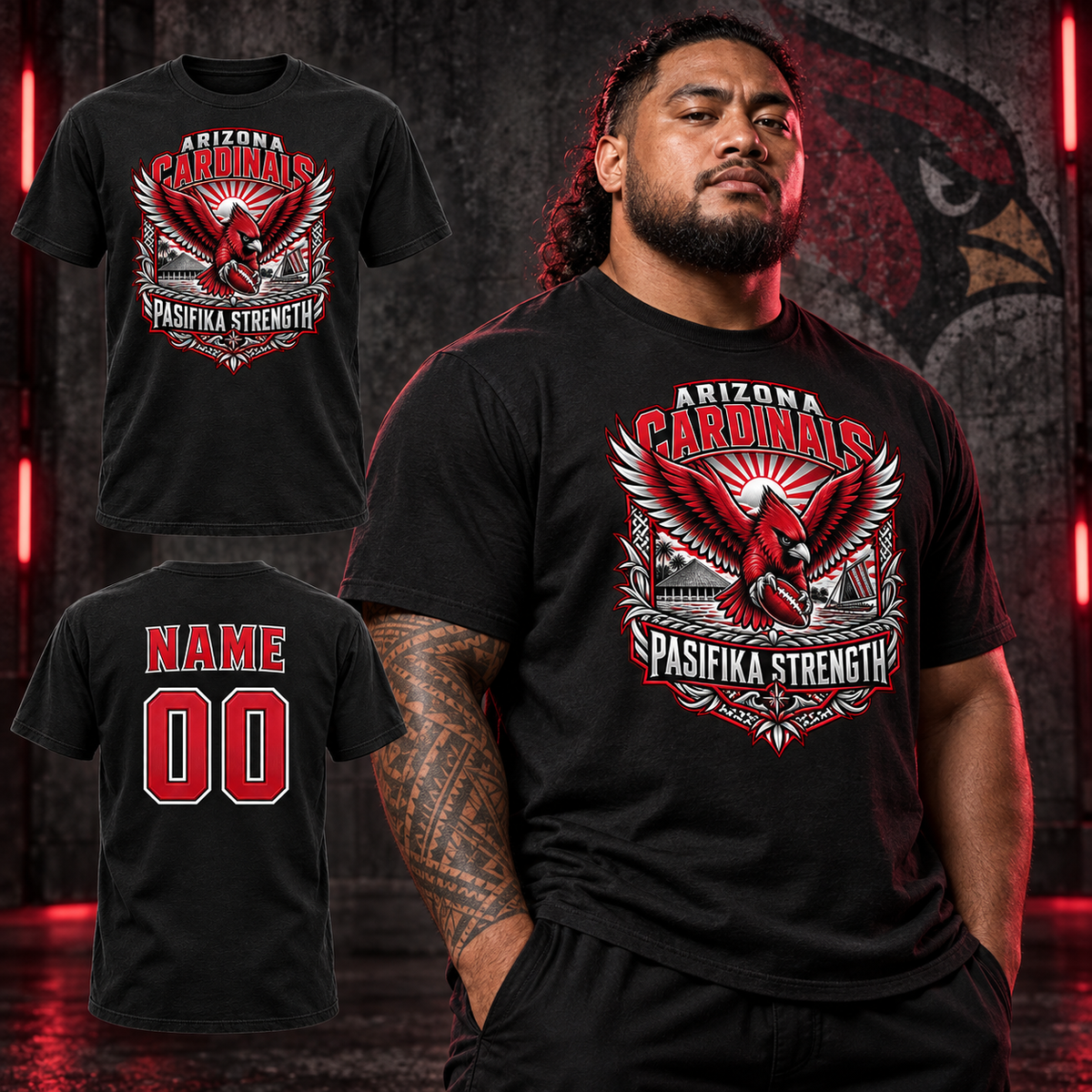 PASIFIKA STRENGTH — ONE PASIFIKA NFL TEE