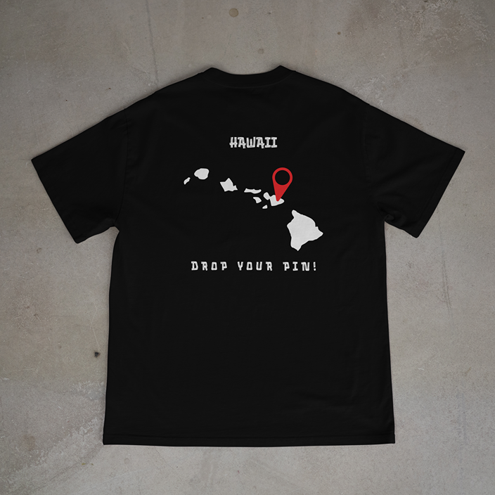Pacific Island Natives — DROP YOUR PIN Tee