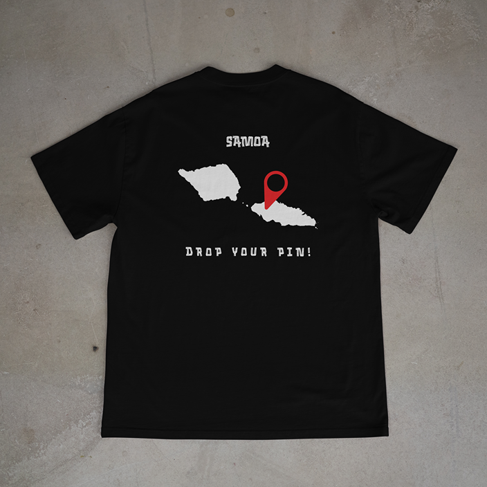 Pacific Island Natives — DROP YOUR PIN Tee